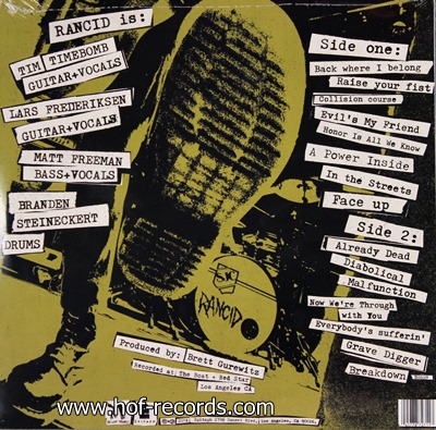 Rancid - Honok Is All We Know N.