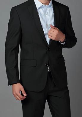 ฟรี เน็กไท!ชุดสูทงานแต่ง ชุดไปงานแต่งชาย กางเกงสไตล์อังกฤษ ปกเปิดมาตรฐาน กระดุม1เม็ด 2เม็ด Size No.34 36 38 40 42 44