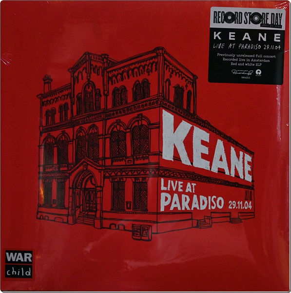 Keane - Live At Paradiso 29.11.04 (Red and White Vinyl) 2Lp New