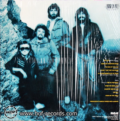 Alabama - Roll On 1984 1lp