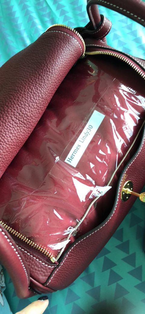 หมอนดันทรงกระเป๋า Hermes Lindy26, Lindy30