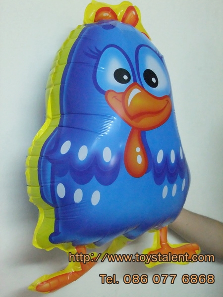 ลูกโป่งฟลอย์ การ์ตูนไก่ Galinha Pintadinha - Galinha Pintadinha Foil Balloon / Item No.TL-B021