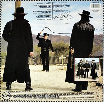Johnny Cash & Waylon Jennings - Heroes 1lp