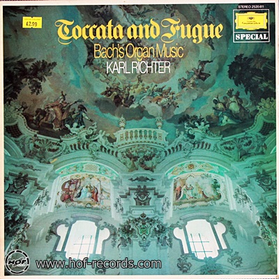Karl Richter - Toccata And Fugue Bach's Organ Music 1lp