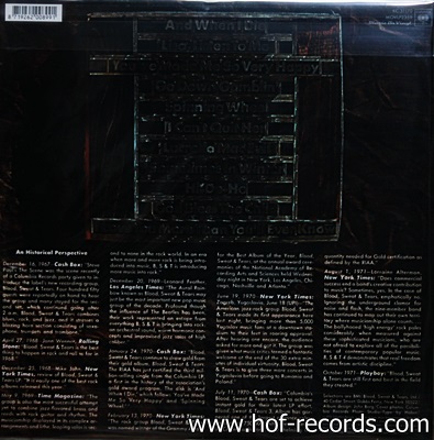 Blood , Sweat & Tears - Greatest Hits 1Lp N.