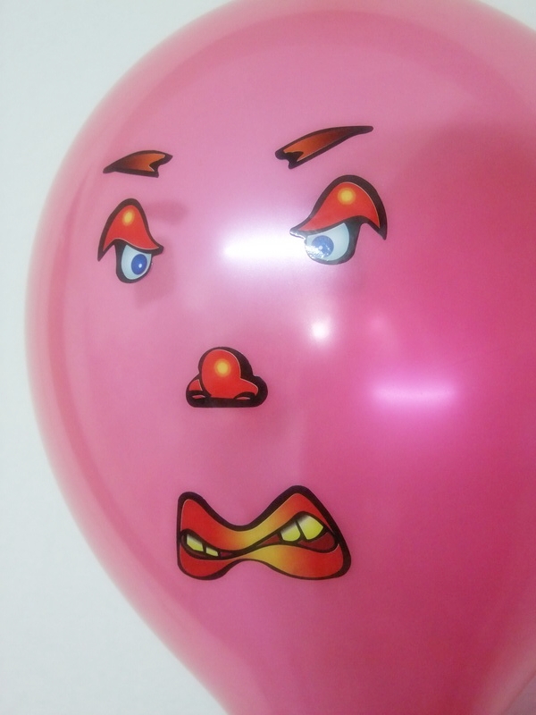 สติกเกอร์ ติดลูกโป่ง Balloon & Sticker