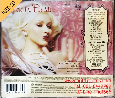 Christina Aguilera - Back to Basics ( Canada ) Used CD 2 Dise VG++