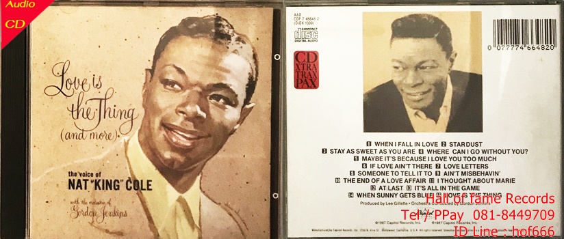 Used CD Nat King Cole - Love is the thing (good)