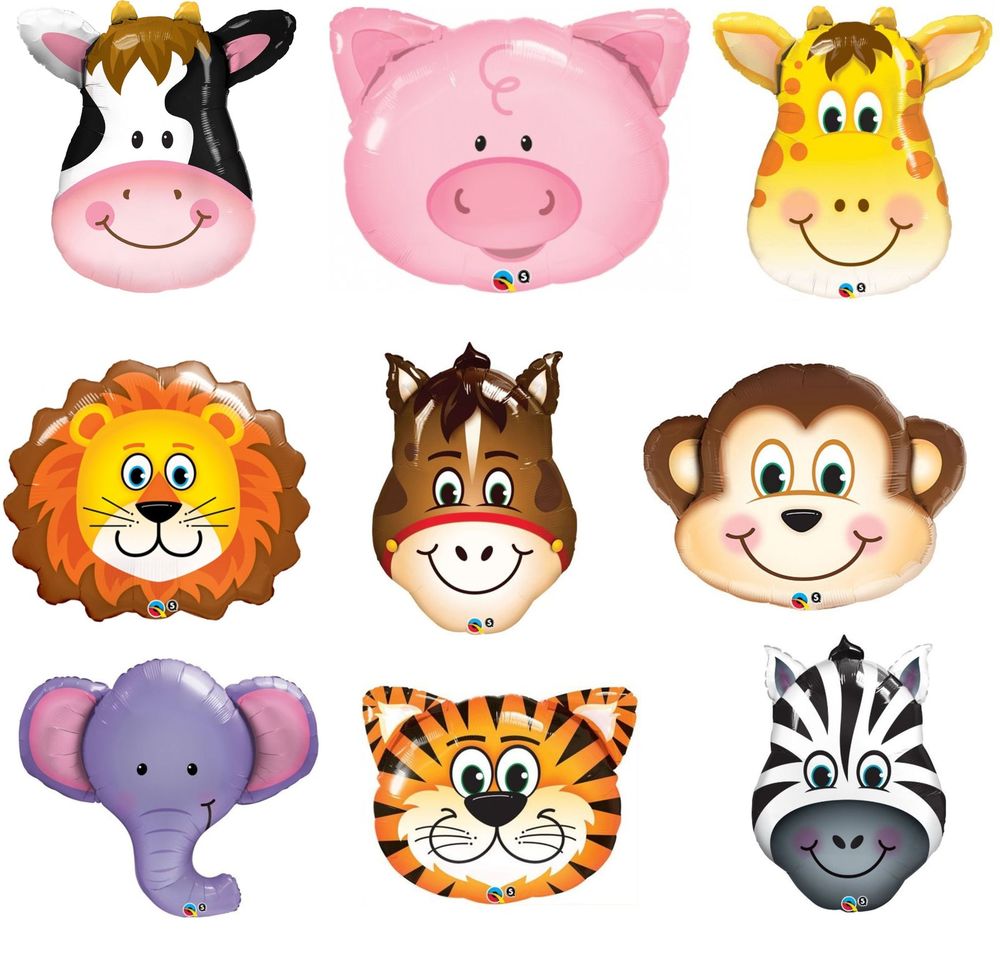 ลูกโป่งฟลอย์ หน้าหมู - Pig Face Foil Balloon / Item No. TL-B046