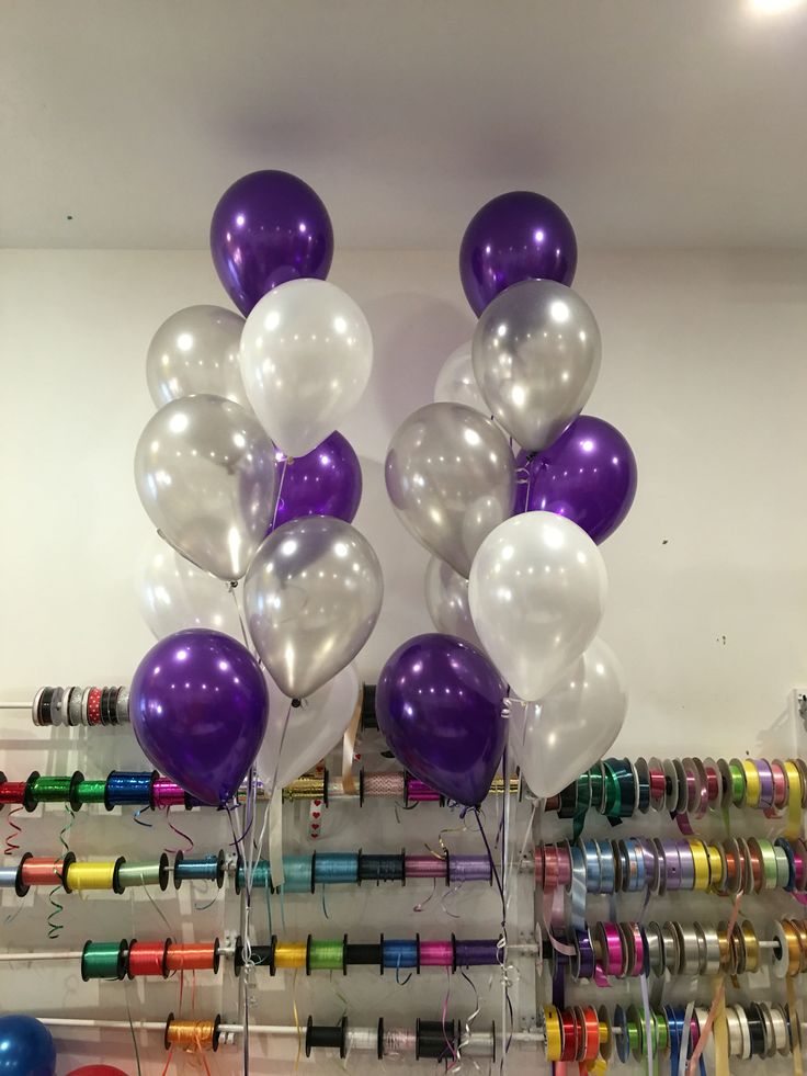ลูกโป่งกลมเนื้อเมททัลลิก สีม่วงเข้ม ไซส์ 12 นิ้ว แพ็คละ 10 ใบ (Round Balloons - Purple Metallic )
