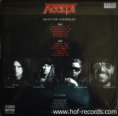 Accept - Objection Overruled 1Lp N.