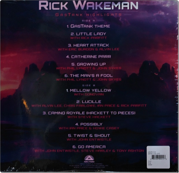 Rick Wakeman - Gastank Highlights 1Lp New
