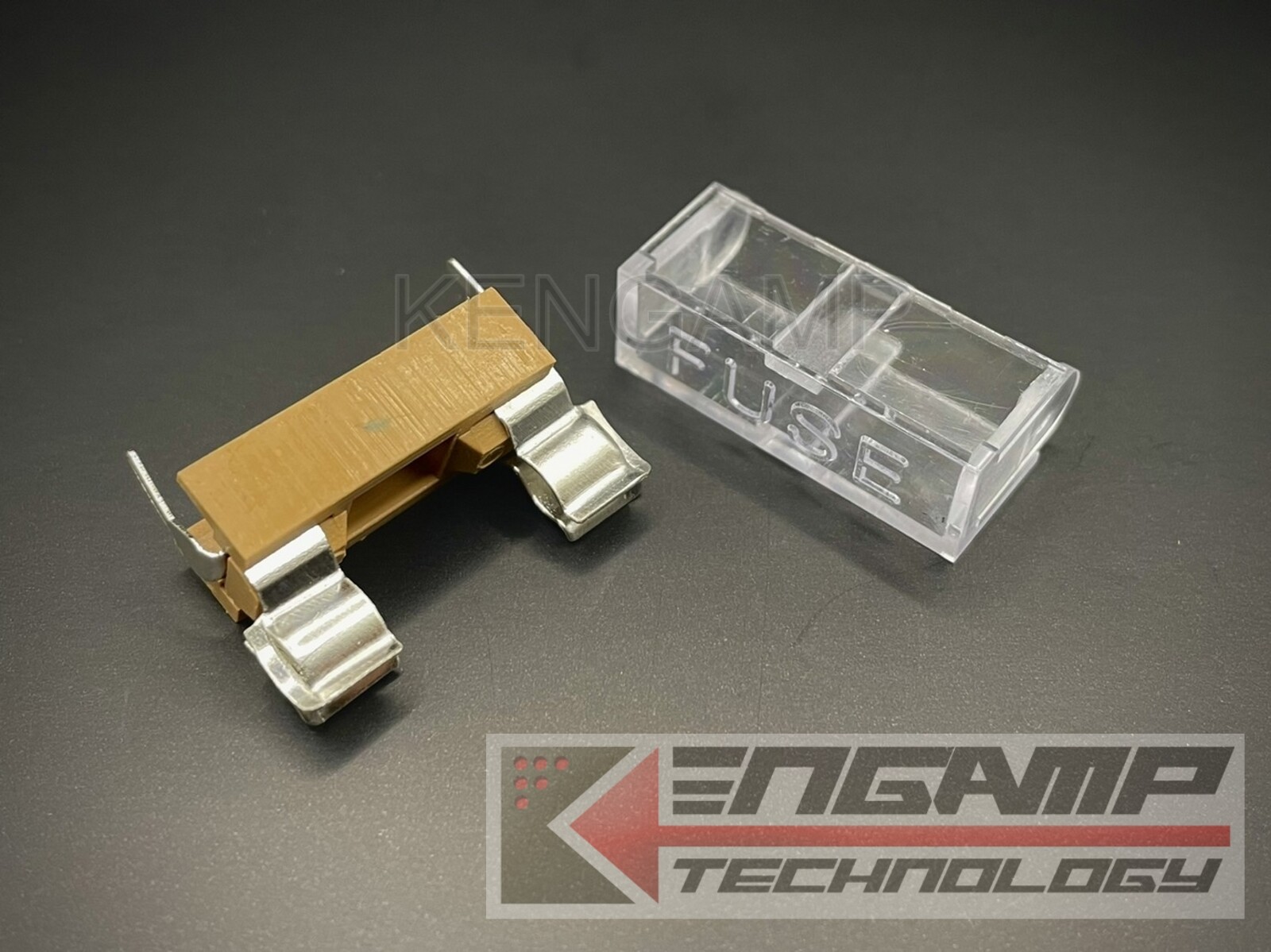 (10ตัว) [FUSE] BF-015 (5x20mm) HAIQI กล่องฟิวส์สั้นขาลง PCB สำหรับฟิวส์ 5x20mm
