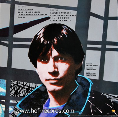 Jackson Browne - Lives In The Balance 1986