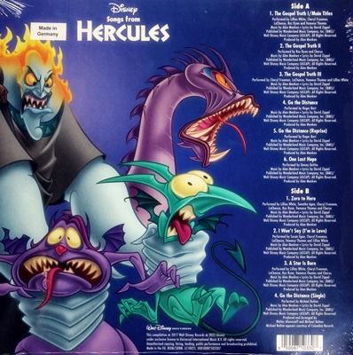 Ost.Hercules (Orange Vinyl) 1Lp N.