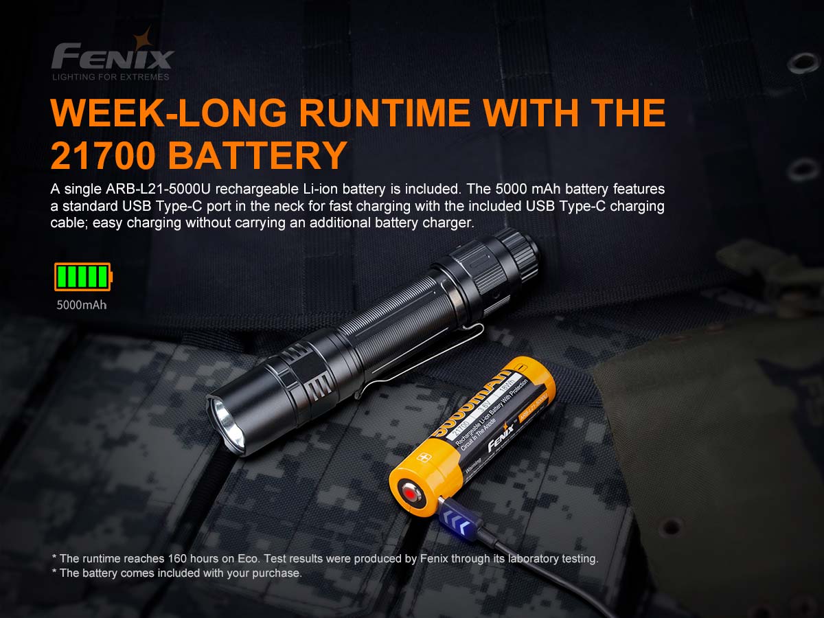 Fenix PD36Tac ไฟฉายแทคติคอลตัว