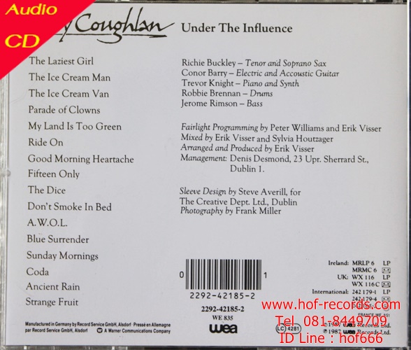 Used CD Mary Coughlan - Under the influence (NM ) German