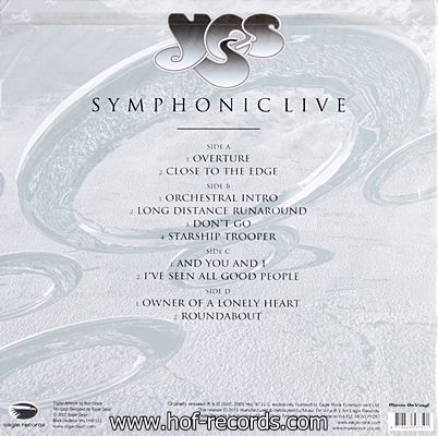 Yes - Symphonic Live 2lp N.