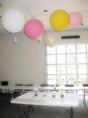 ลูกโป่งกลม สีขาว ไซส์ 18 นิ้ว จำนวน 1 ใบ (Round Balloon - Standard White Color 18")