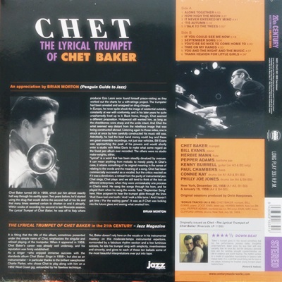 Chet Baker - The Lyrical Trumpet Of Chet Baker 1Lp N.