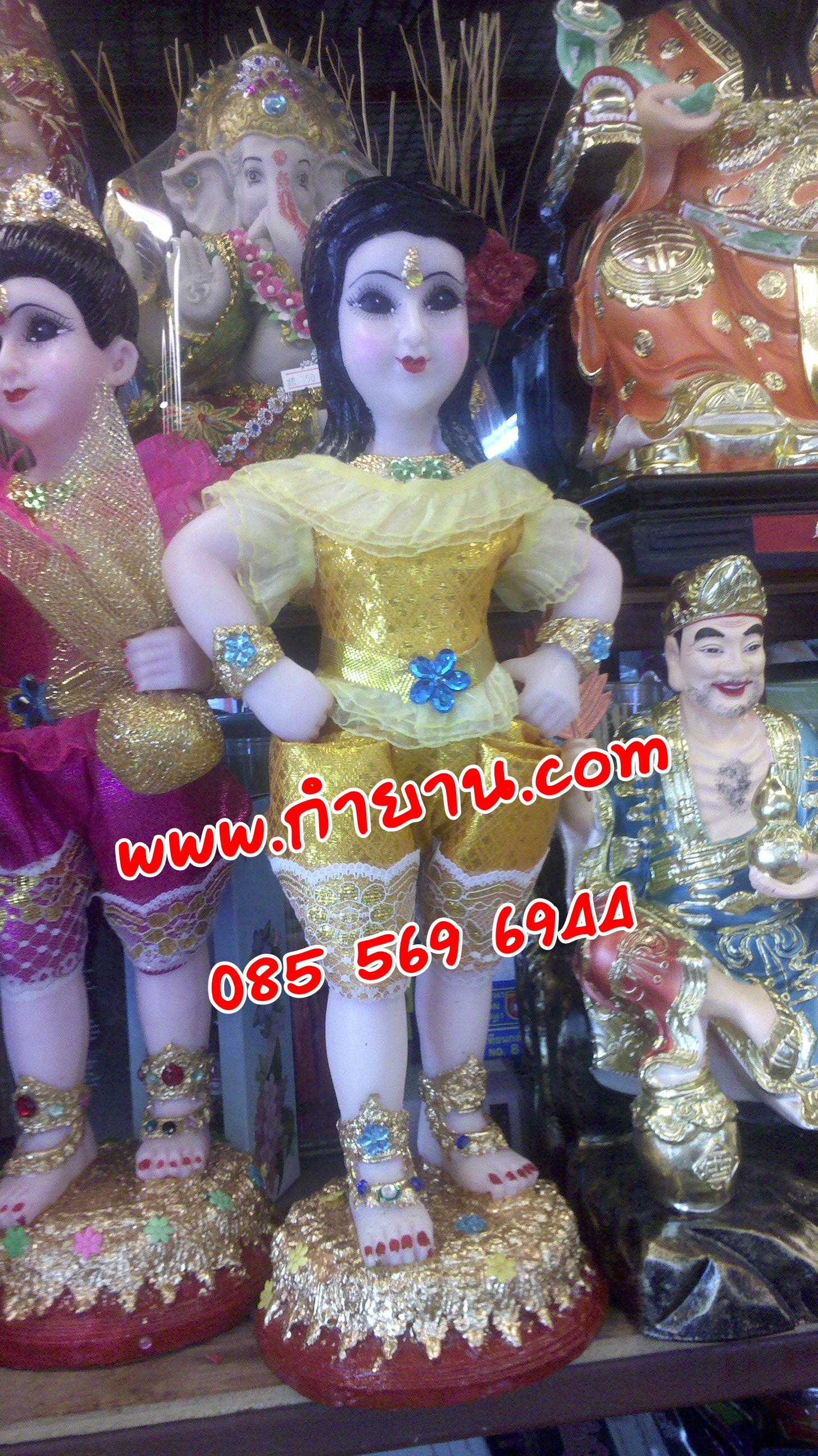 กุมารี ผ้ายก 22 นิ้ว