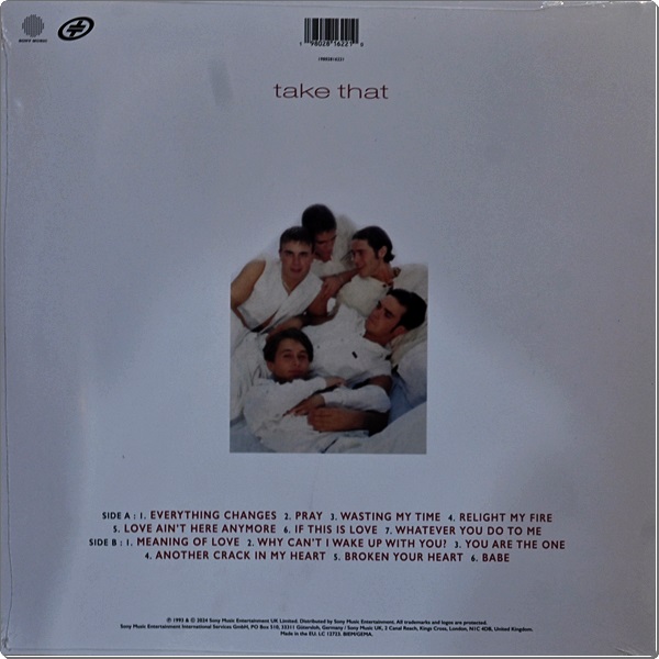 Take That - Everything Changes 1Lp New