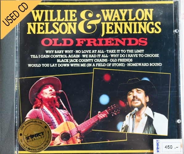 USED CD Willie Nelson & Waylon Jennings - Old Friends