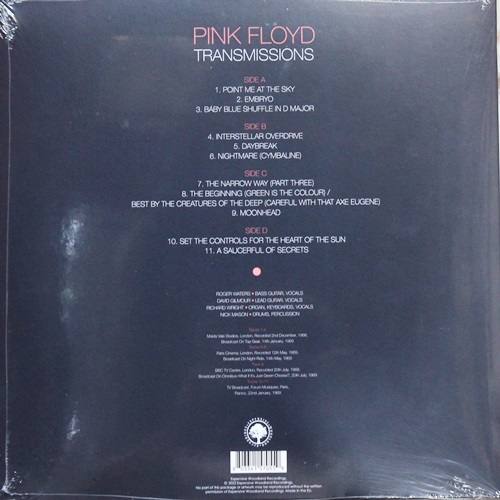 Pink Floyd - Transmissions 2Lp New