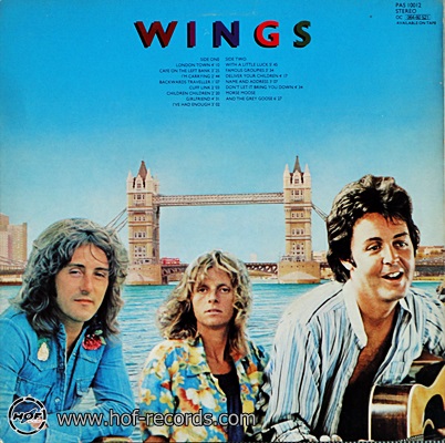 Paul Mccartney & Wings - London Town 1978 1lp