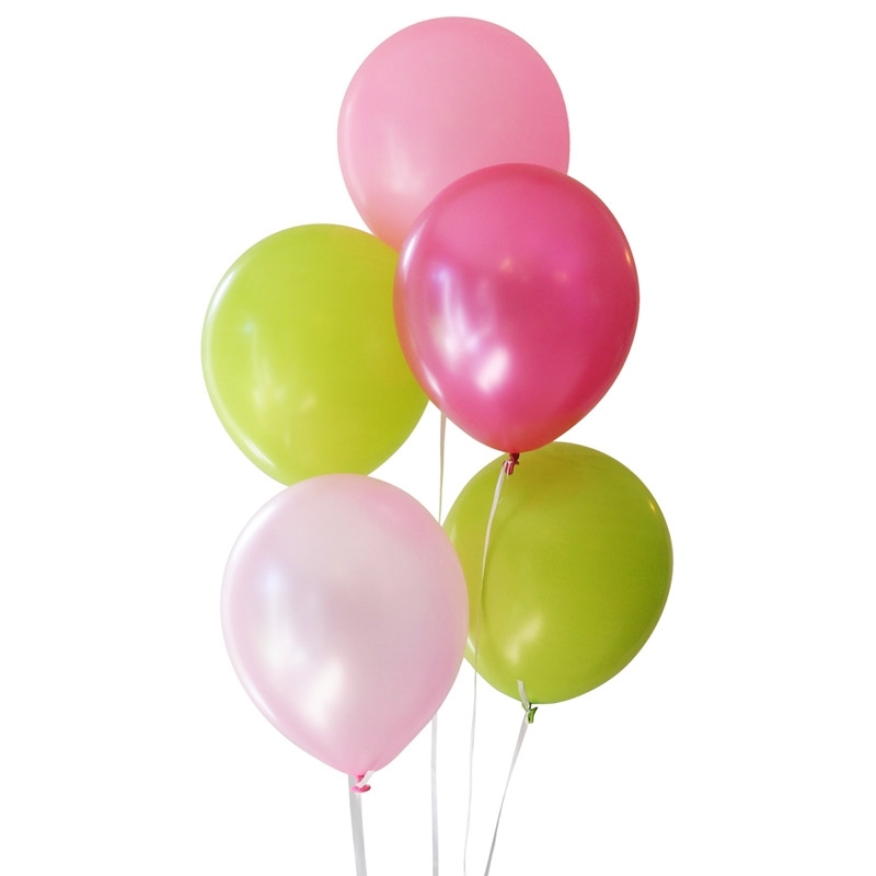 ลูกโป่งกลมเนื้อพาสเทล สีเขียวมะนาว ไซส์ 12 นิ้ว แพ็คละ 10 ใบ (Round Balloon - Pastel Lemon Yellow)