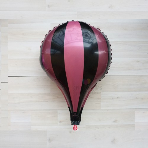 ลูกโป่งฟลอย์ทรงบอลลูน สีชมพูอ่อน - Hot Air Balloon Shape Foil Balloon Light Pink Color / Item No.TL-G037
