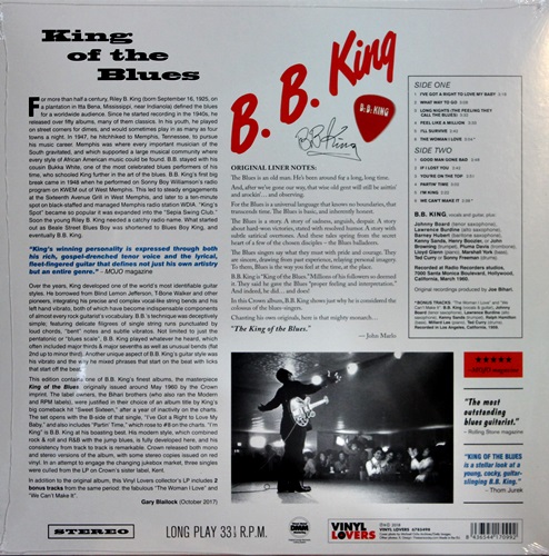 B.B. King - King Of The Blues 1Lp N.