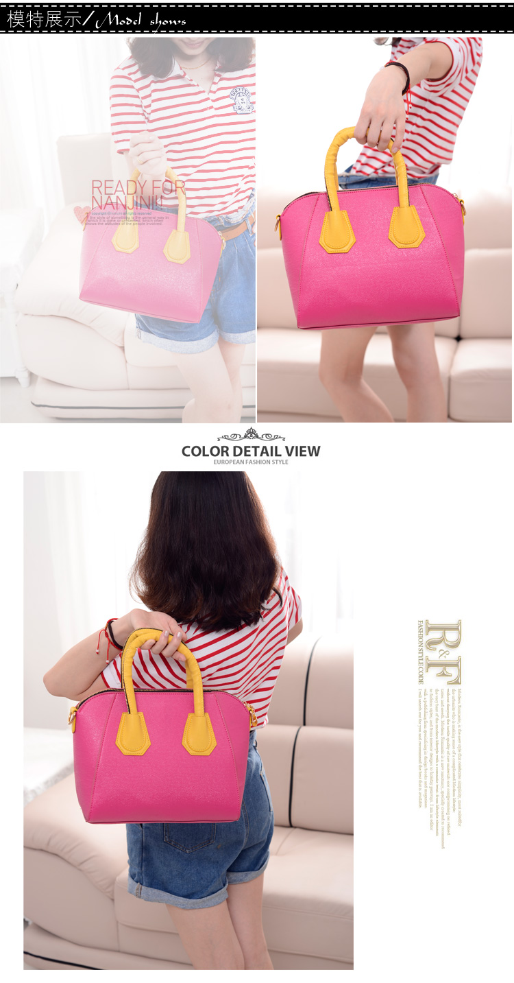 พร้อมส่งจ้า*** กระเป๋าแฟชั่น ทรงสวยเรียบหรู สีขาว สายสีชมพู เก๋ๆ สามารถถือและสะพายได้ทั้งสองแบบ