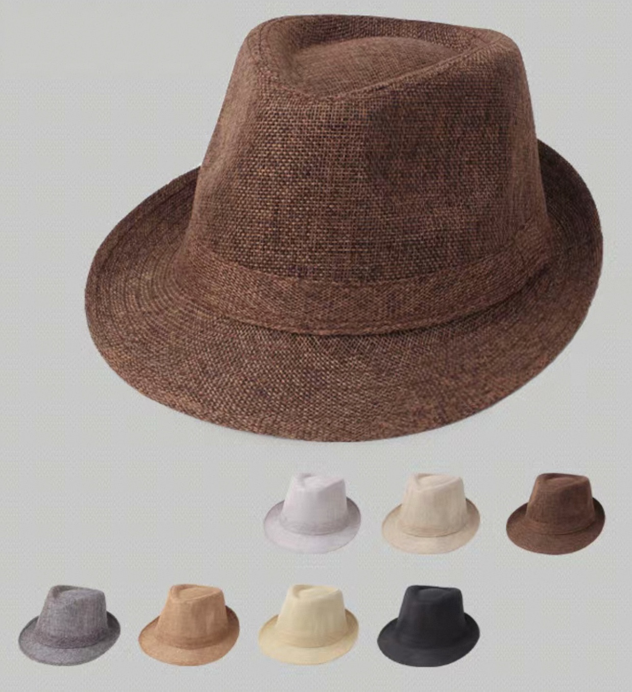 หมวกไนล่อน แฟชั่น ผู้ชายอังกฤษ สีล้วน (น้ำตาล เบจ เทา กากี เทาอ่อน)