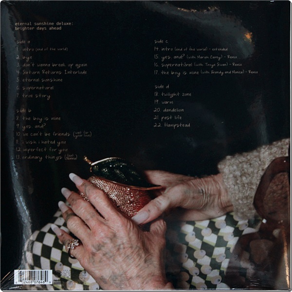 Ariana Grande - Eternal Sunshine Deluxe Brighter Days Ahead 2Lp New