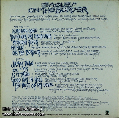 Eagles - on the Border 1 LP