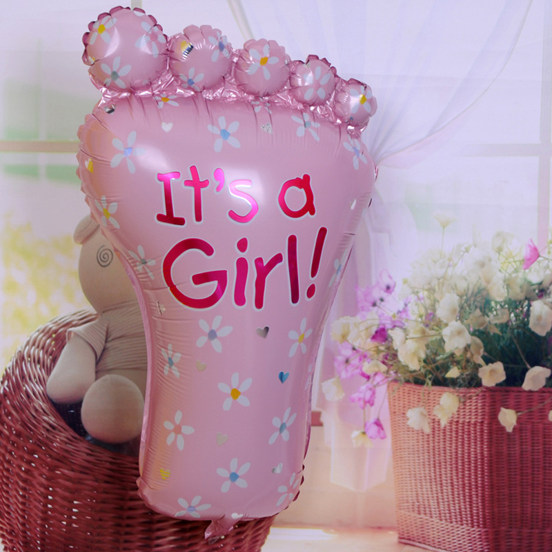 บอลลูนฟลอย์เท้าเด็กแรกเกิด เด็กชาย/เด็กหญิง *กรุณาระบุสีเมื่อทำการสั่งซื้อสินค้า / Item No. TL-C004