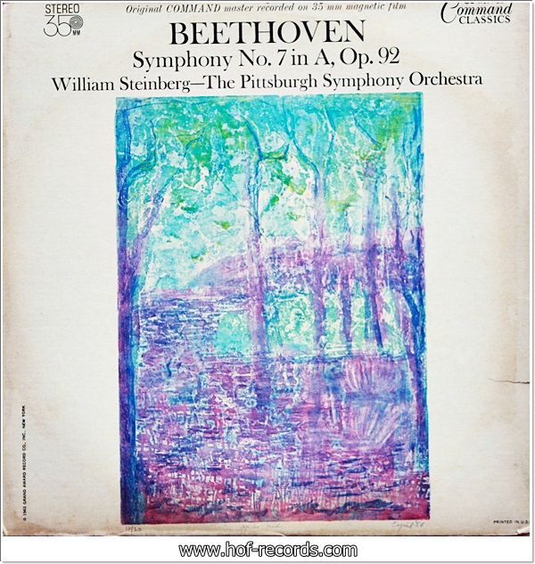 Beethoven - Symphony No.7 In A ,Op.92 (USA) 1Lp VG++