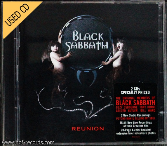 Used CD Black Sabbath - Reunion ( 2 Dises)