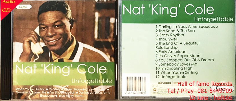 Used CD Nat ' King ' Cole - Unforgettable ( Very good )