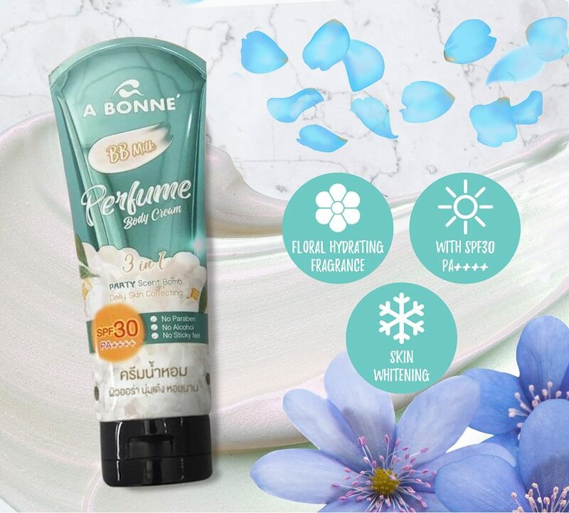 A BONNE เพอร์ฟูม บอดี้ ครีม เอ บอนเน่ A BONNE Perfume Body Cream SPF 30 PA++++ 200 มล.