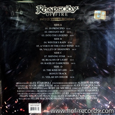 Rhapsody - Into The Legend 2Lp N.