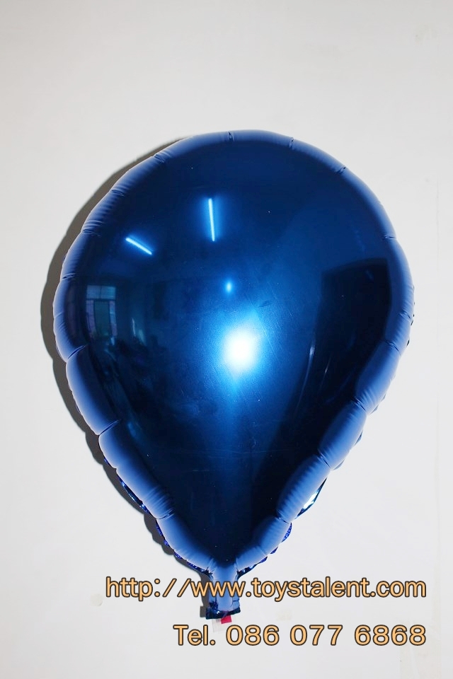ลูกโป่งฟลอย์รูปหยดน้ำ สีฟ้า - Water Drop Shape Foil Balloon Blue Color / Item no. TL-G036