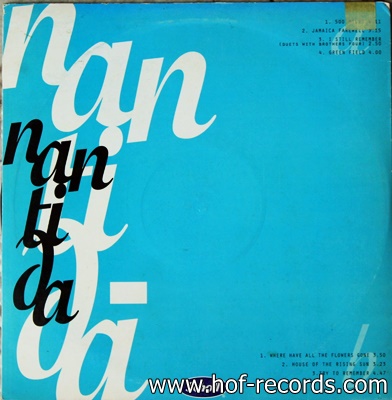 นันทิดา แก้วบัวสาย ปก VG++ แผ่น NM