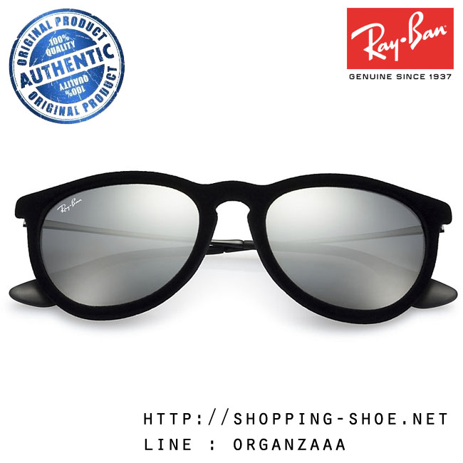 RayBan - RB4171 60756G Erika Velvet Black, 54 mm.