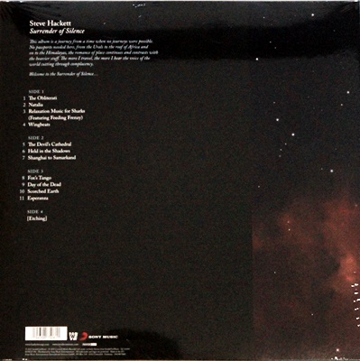 Steve Hackett - Surrender Of Silence 1Lp N.