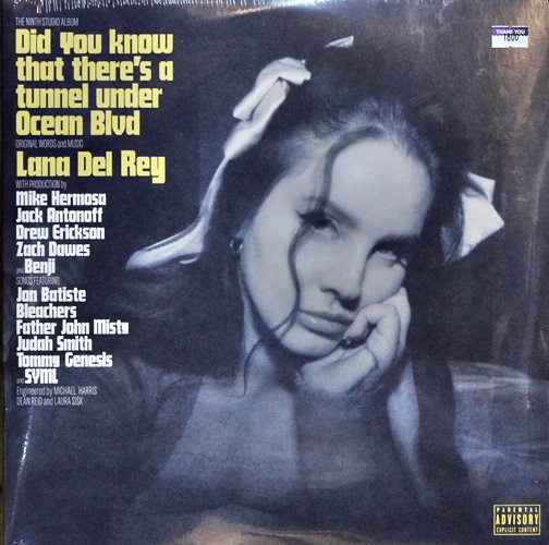 Lana Del Rey - Did you that there's a tunnel under ocean blvd 2Lp New