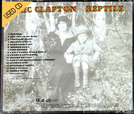 Used CD Eric Clapton - Reptile