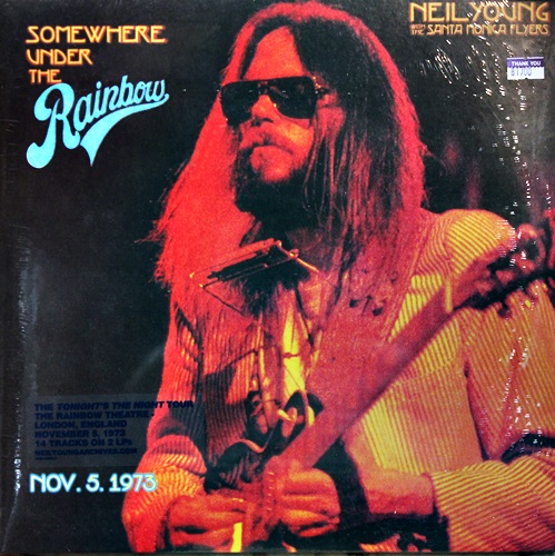 Neil Young - Somewhere Under The Rainbow Nov.5.1973 2Lp New