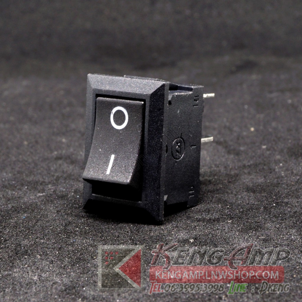 SW สวิทซ์ KCD1-101 ZhongXun 15x21mm 2/8A 250Vac